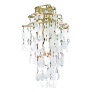 C10912 Dolce Multi Bulb Wall Sconce - Champagne Leaf C10912 Dolce Multi Bulb Wall Sconce - Champagne Leaf