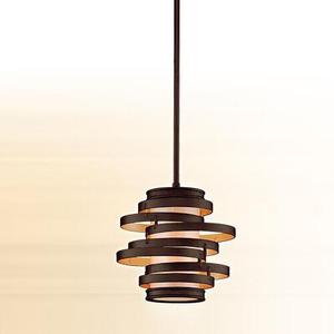 C11341 Vertigo Mini-Pendant Pendant Light - Bronze w/ Gold Leaf C11341 Vertigo Mini-Pendant Pendant Light - Bronze w/ Gold Leaf