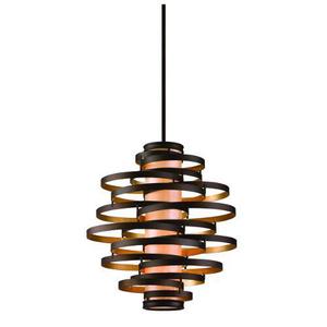 COR11344 Vertigo Entrance / Foyer Pendant Light - Bronze / Gold Leaf COR11344 Vertigo Entrance / Foyer Pendant Light - Bronze / Gold Leaf