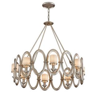 C13448 EMBRACE Multi Light Pendant Light - Satin Silver C13448 EMBRACE Multi Light Pendant Light - Satin Silver