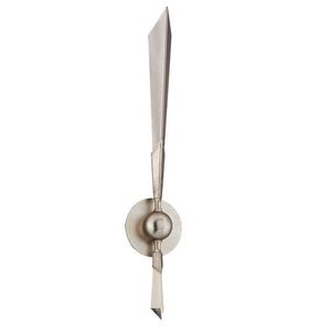 C14011 INERTIA 1 Bulb Wall Sconce - Silver Leaf C14011 INERTIA 1 Bulb Wall Sconce - Silver Leaf