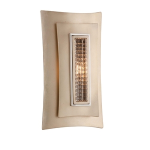 C15511 Muse 1 Bulb Wall Sconce - Tranqulity Silver C15511 Muse 1 Bulb Wall Sconce - Tranqulity Silver