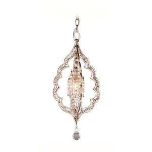 C16141 Bijoux Mini-Pendant Pendant Light - Silver Leaf C16141 Bijoux Mini-Pendant Pendant Light - Silver Leaf