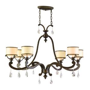 C8656 Roma Linear Pendant Pendant Light - Classic Bronze C8656 Roma Linear Pendant Pendant Light - Classic Bronze
