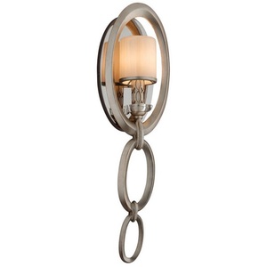 C13411 EMBRACE 1 Bulb Wall Sconce - Satin Silver C13411 EMBRACE 1 Bulb Wall Sconce - Satin Silver