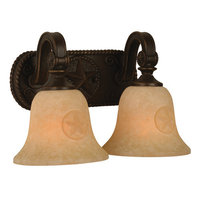 Bathroom Lighting (2 Bulbs) 15-1/2" Width Bathroom Lighting (2 Bulbs) 15-1/2" Width