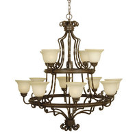 Large Foyer Chandelier 44" Width Large Foyer Chandelier 44" Width