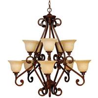 Large Foyer Chandelier 38-1/4" Width Large Foyer Chandelier 38-1/4" Width