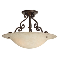 Semi Flush Mount 16" Width Semi Flush Mount 16" Width
