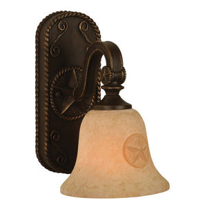 C15005AZ1 Chaparral 1 Bulb Wall Sconce - Antique Bronze C15005AZ1 Chaparral 1 Bulb Wall Sconce - Antique Bronze