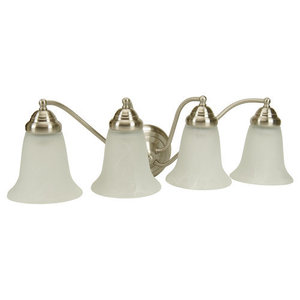 C15324BN4 Cathryn 4 or More Bulb Bathroom Lighting - Brushed Nickel C15324BN4 Cathryn 4 or More Bulb Bathroom Lighting - Brushed Nickel