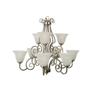C7131BN9 Cecilia Large Foyer Chandelier Chandelier - Brushed Nickel C7131BN9 Cecilia Large Foyer Chandelier Chandelier - Brushed Nickel