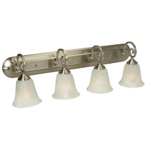 C7132BN4 Cecilia 4 or More Bulb Bathroom Lighting - Brushed Nickel C7132BN4 Cecilia 4 or More Bulb Bathroom Lighting - Brushed Nickel
