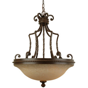 C8123AG3 Riata Up Light Pendant Light - Aged Bronze C8123AG3 Riata Up Light Pendant Light - Aged Bronze