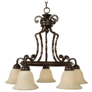 C8129AG5 Riata Mid Sized Chandelier Chandelier - Aged Bronze C8129AG5 Riata Mid Sized Chandelier Chandelier - Aged Bronze