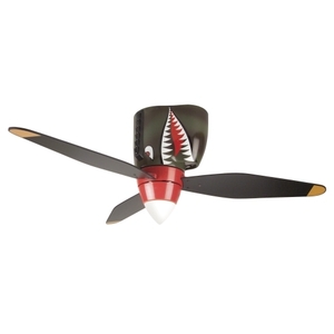 CWB348TS3 Tiger Shark Medium Fan (42'' to 51'') Ceiling Fan - Tiger Shark CWB348TS3 Tiger Shark Medium Fan (42'' to 51'') Ceiling Fan - Tiger Shark