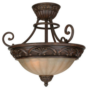 CX5816AG Barcelona Semi Flush Mount Ceiling Light - Aged Bronze CX5816AG Barcelona Semi Flush Mount Ceiling Light - Aged Bronze