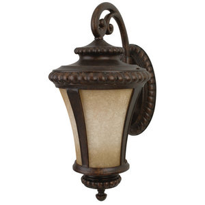 CZ1224112 Prescott Entrance Outdoor Wall Light - Peruvian Bronze CZ1224112 Prescott Entrance Outdoor Wall Light - Peruvian Bronze