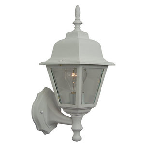 CZ17004 Cast Aluminum Entrance Outdoor Wall Light - Matte White CZ17004 Cast Aluminum Entrance Outdoor Wall Light - Matte White