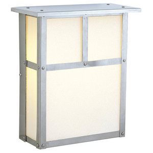CZ184056 Mission Entrance Outdoor Wall Light - Stainless Steel CZ184056 Mission Entrance Outdoor Wall Light - Stainless Steel