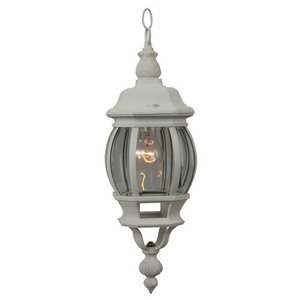 CZ32104 French Style Hanging Hanging Lantern - Matte White CZ32104 French Style Hanging Hanging Lantern - Matte White