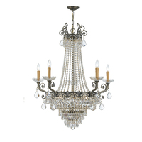 Large Foyer Chandelier 33" Width Large Foyer Chandelier 33" Width