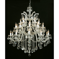 Large Foyer Chandelier 38" Width Large Foyer Chandelier 38" Width