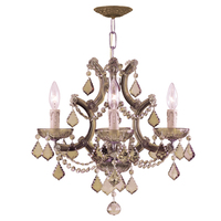 Mini Chandelier 16-1/2" Width Mini Chandelier 16-1/2" Width