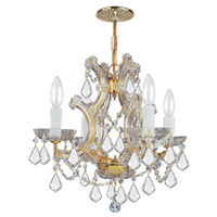 Mini Chandelier 16-1/2" Width Mini Chandelier 16-1/2" Width