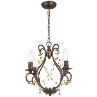 Mini Chandelier 14-1/2" Width Mini Chandelier 14-1/2" Width