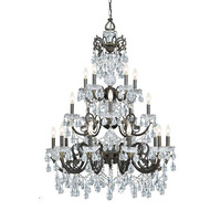 Mid Sized Chandelier 34-1/2" Width Mid Sized Chandelier 34-1/2" Width