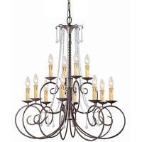Mid Sized Chandelier 32" Width Mid Sized Chandelier 32" Width