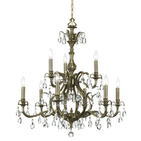 Large Foyer Chandelier 29-1/2" Width Large Foyer Chandelier 29-1/2" Width