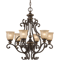 Mid Sized Chandelier 28" Width Mid Sized Chandelier 28" Width