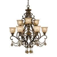 Large Foyer Chandelier 34" Width Large Foyer Chandelier 34" Width