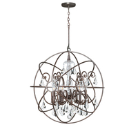 Mid Sized Chandelier 28" Width Mid Sized Chandelier 28" Width