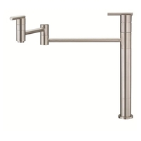 Pot Filler Kitchen Faucet 1 Hole Deck Mount Pot Filler Kitchen Faucet 1 Hole Deck Mount