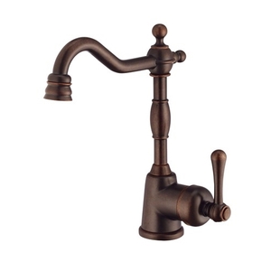 DD151557BR Opulence Single-Hole Bar Faucet - Tumbled Bronze DD151557BR Opulence Single-Hole Bar Faucet - Tumbled Bronze