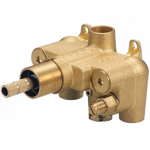 DD155000BT Thermostatic - Volume Tub & Shower Valve Rough In Valve - Rough Brass DD155000BT Thermostatic - Volume Tub & Shower Valve Rough In Valve - Rough Brass