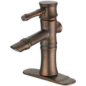 DD225545RBD South Sea™ Single Hole Bathroom Faucet - Distressed Rubbed Bronze DD225545RBD South Sea™ Single Hole Bathroom Faucet - Distressed Rubbed Bronze