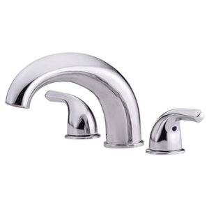 DD300911T/DD215000BT Melrose Deck Mount Tub Faucet - Chrome DD300911T/DD215000BT Melrose Deck Mount Tub Faucet - Chrome