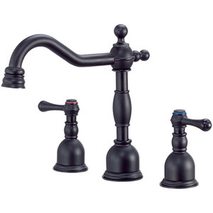 DD303057BS Opulence 4'' Minispread Bathroom Faucet - Satin Black DD303057BS Opulence 4'' Minispread Bathroom Faucet - Satin Black