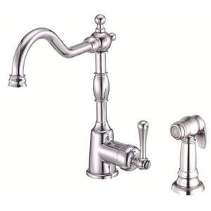 DD401557 Opulence Single Handle Kitchen Faucet - Chrome DD401557 Opulence Single Handle Kitchen Faucet - Chrome