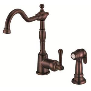 DD401557RB Opulence Single Handle Kitchen Faucet - Oil Rubbed Bronze DD401557RB Opulence Single Handle Kitchen Faucet - Oil Rubbed Bronze