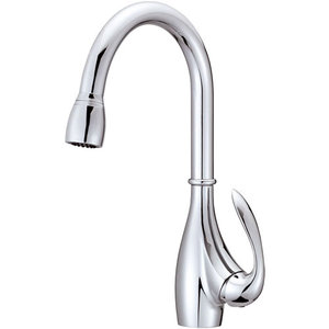 DD454746 Bellefleur Pull-Out Spray Kitchen Faucet - Chrome DD454746 Bellefleur Pull-Out Spray Kitchen Faucet - Chrome
