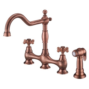 DD404557AC Opulence Two-Handle Kitchen Faucet - Antique Copper DD404557AC Opulence Two-Handle Kitchen Faucet - Antique Copper
