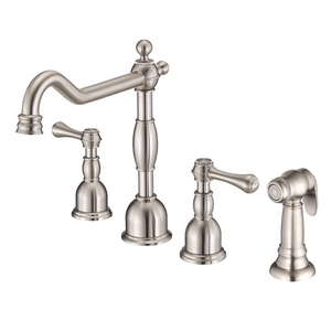DD422057SS Opulence Two-Handle Kitchen Faucet - Stainless Steel DD422057SS Opulence Two-Handle Kitchen Faucet - Stainless Steel