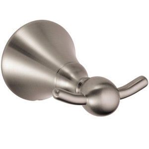 DD441640BN Bannockburn Robe Hook Bathroom Accessory - Brushed Nickel DD441640BN Bannockburn Robe Hook Bathroom Accessory - Brushed Nickel