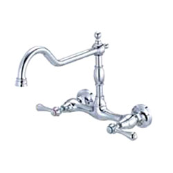DD416057 Opulence Wall Mount Kitchen Faucet - Chrome DD416057 Opulence Wall Mount Kitchen Faucet - Chrome