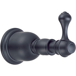 DD443171BS Opulence Robe Hook Bathroom Accessory - Satin Black DD443171BS Opulence Robe Hook Bathroom Accessory - Satin Black